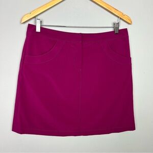Annika cutter & buck golf women’s skort size 6 purple wine magneta